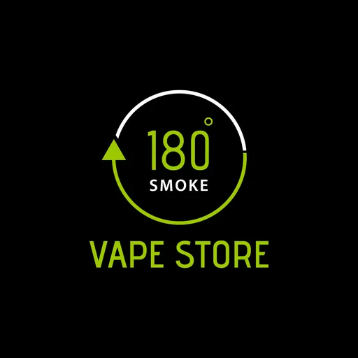 180 SMOKE VAPE STORE logo