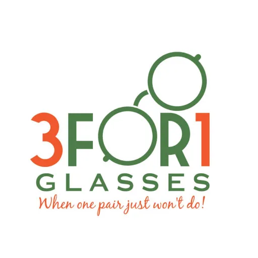 3 for 1 Glasses logo