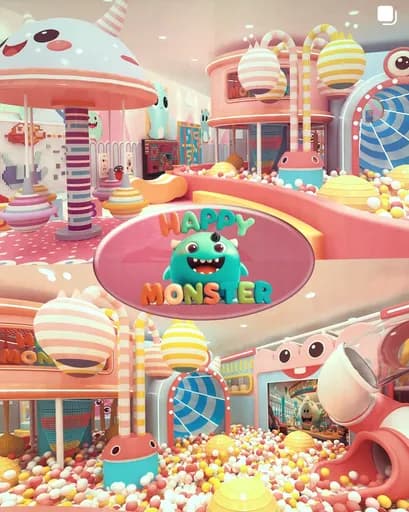 Happy Monster - Opening Soon! logo