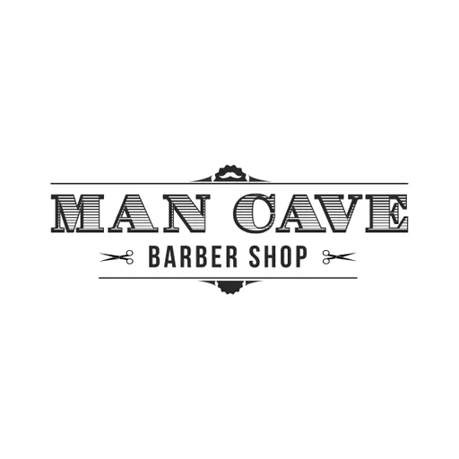 Man Cave Barber Shop logo