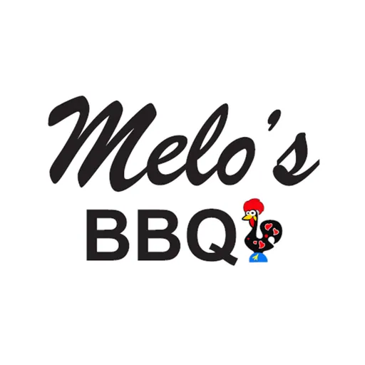 Melo's BBQ logo