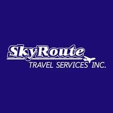 SKYROUTE TRAVEL logo