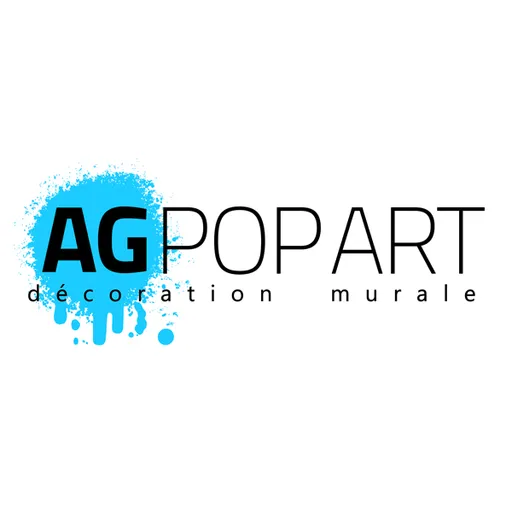 AG Pop Art décoration murale logo