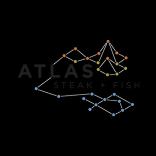 ATLAS Steak + Fish logo