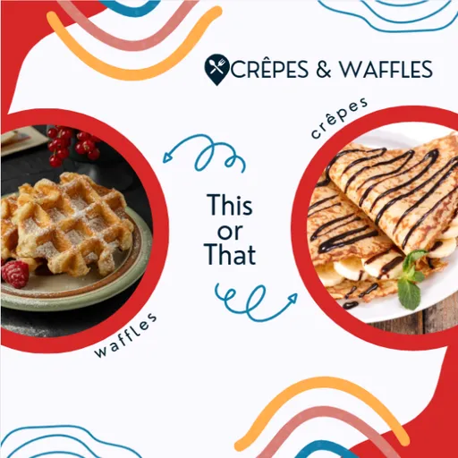 Crepes & Waffles logo