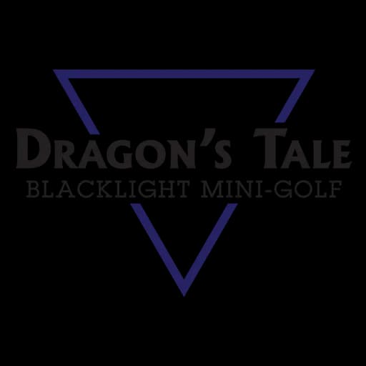 Dragon's Tale Blacklight Mini Golf logo