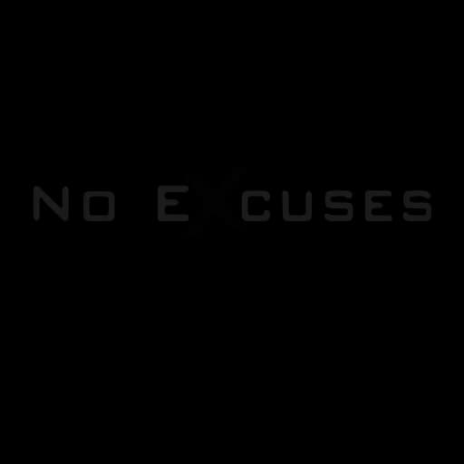 No Excuses logo