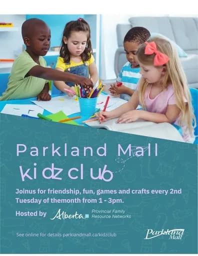 Parkland Mall Kidz Club logo