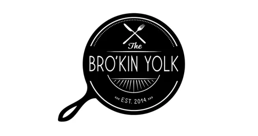 The Bro'Kin Yolk logo